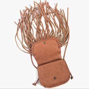 Hibou crossbody frindge bag